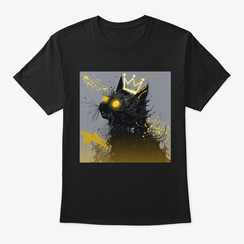King Kat (Abstract Gold)