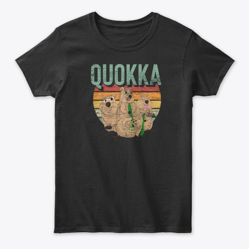 Retro Quokka - Cute Gift Animal Lover