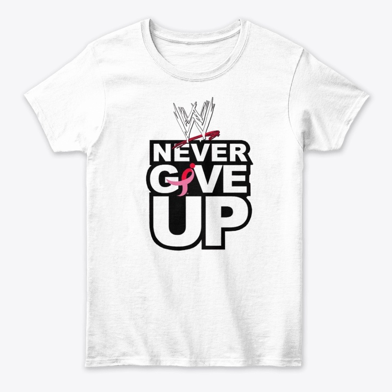 Never Give Up T-shirt Design 
