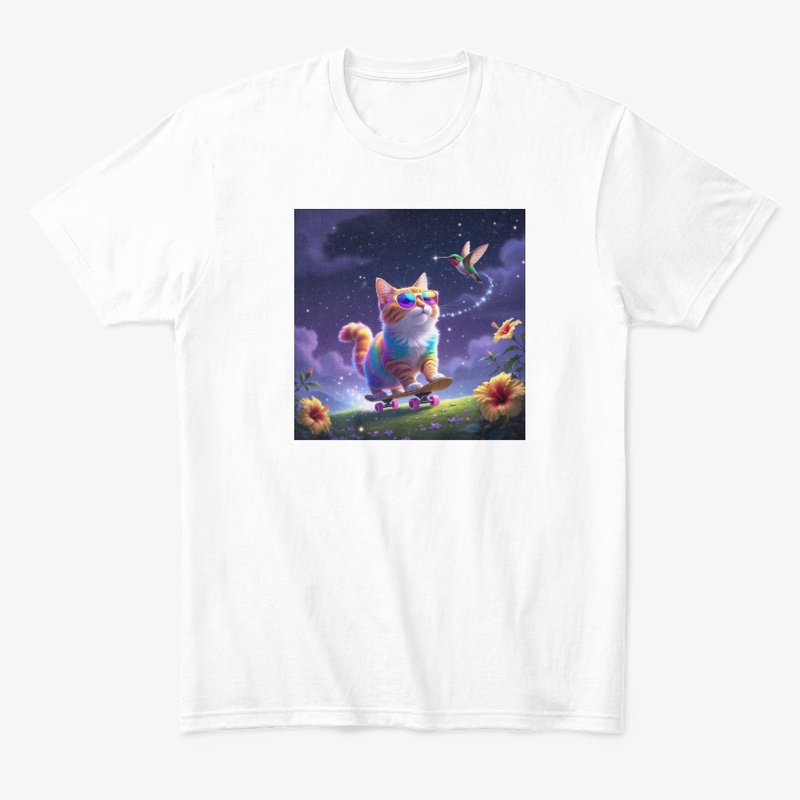 Dreamlike Landscape printed T-Shirt 