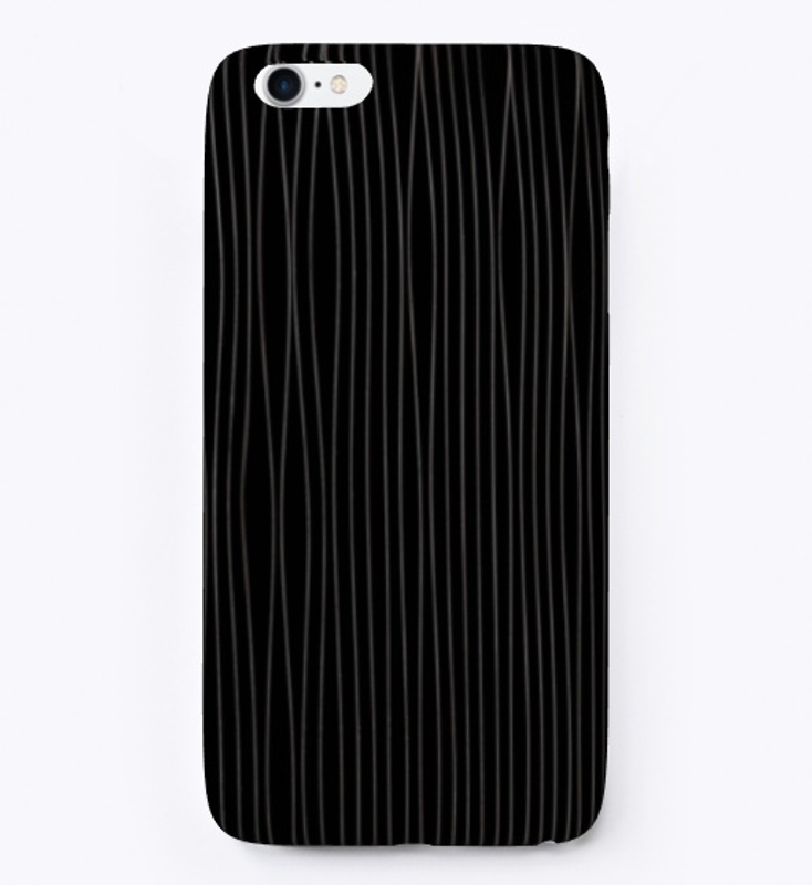 Black Texture - iPhone Case