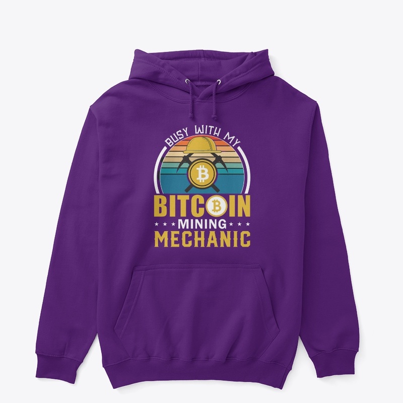 Busy With Bitcoin Mining Mechanic
