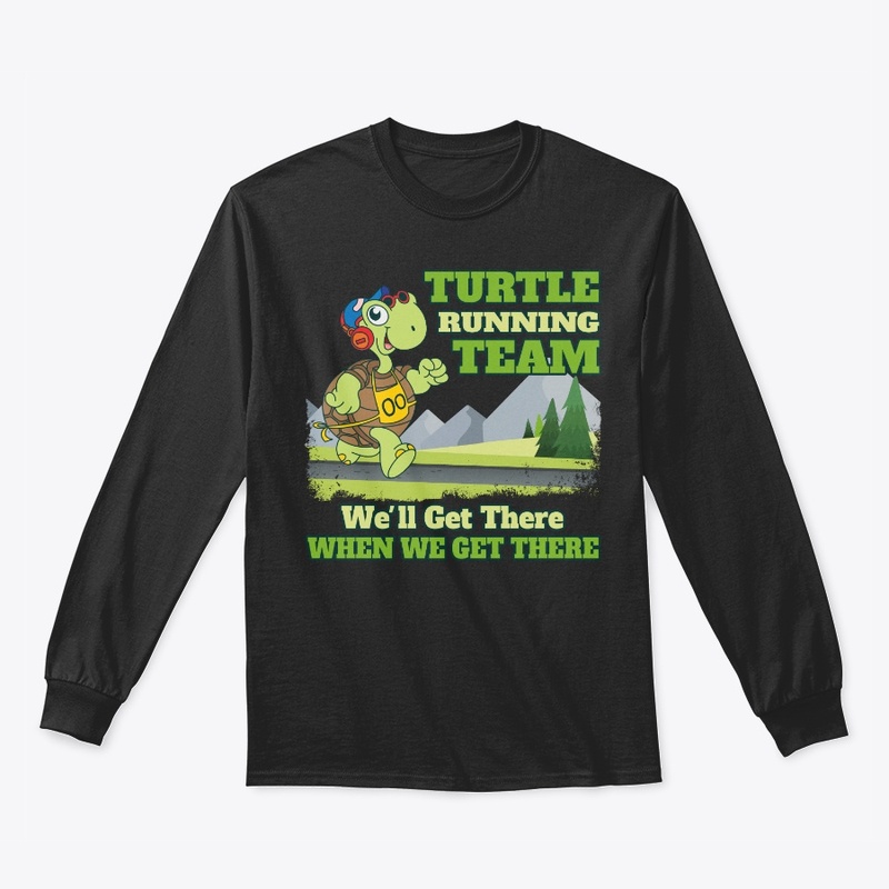 Turtle Running Team Funny Gifts