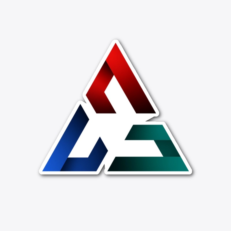 Triad Flow: Gradient Harmony T-Shart 