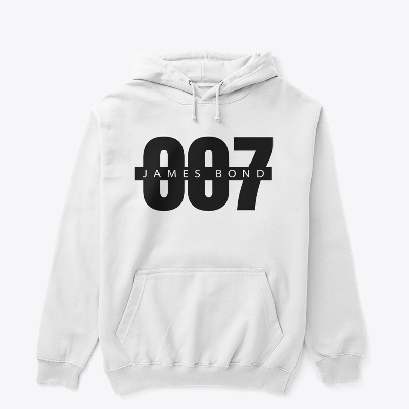 James Bond 007 Hoodie and T-shirt Design