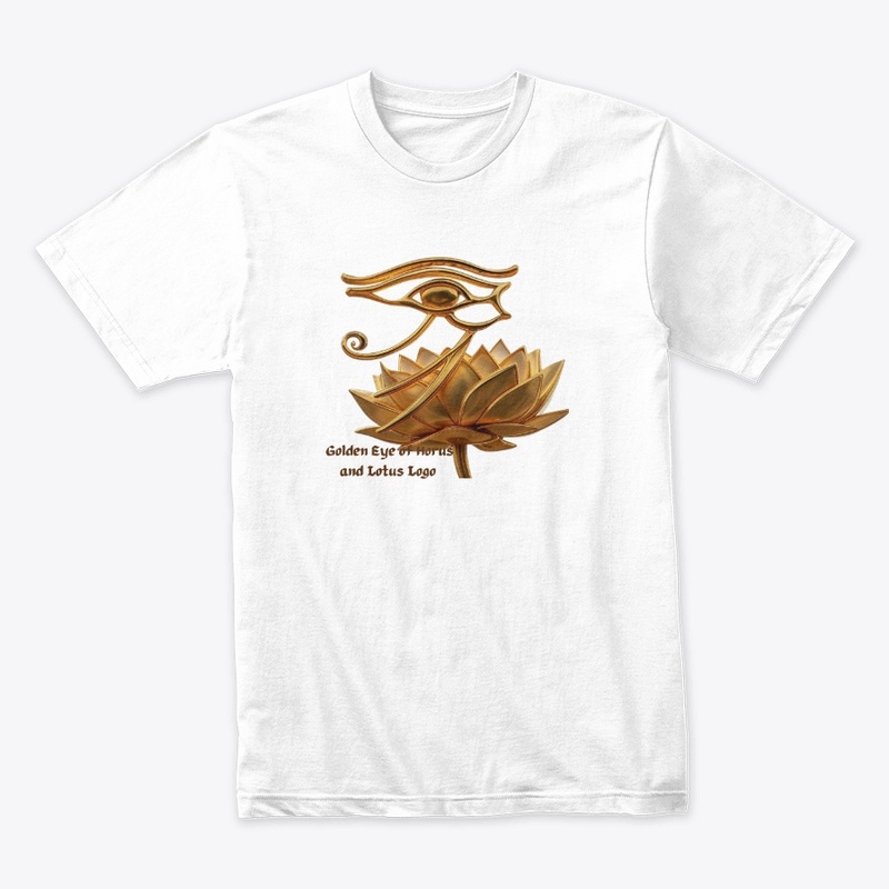 Golden Eye of Horus and Lotus