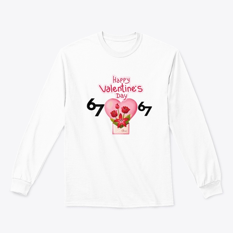 Valentine 67 Floral Love Letter Art