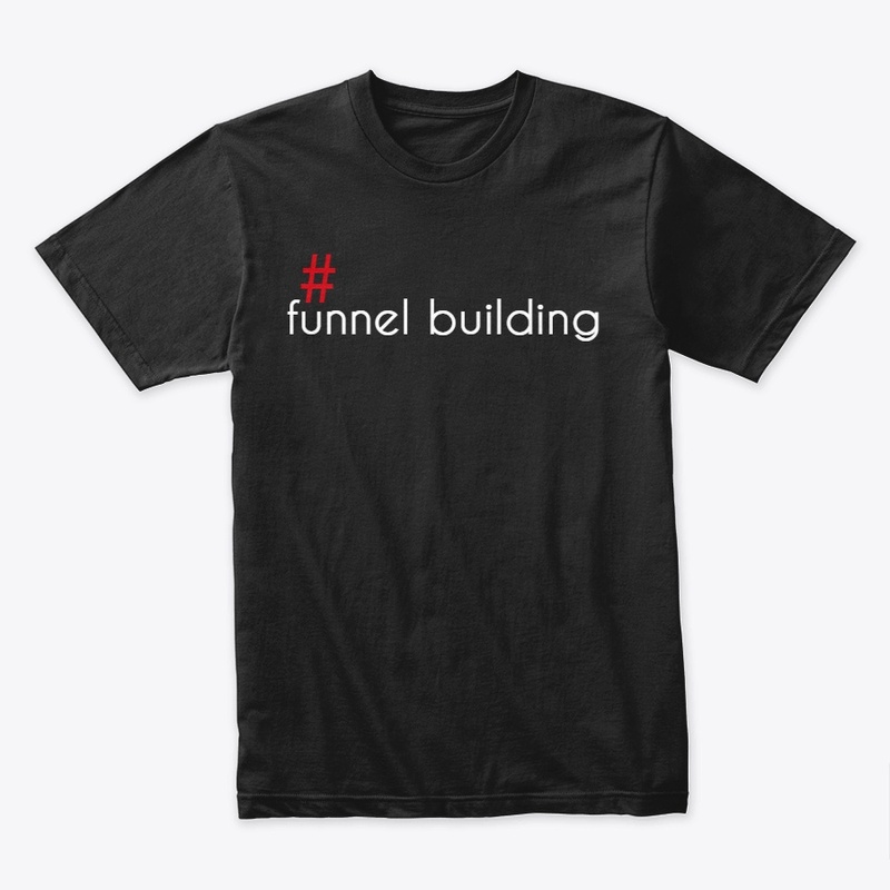 Funnel building shirt  - unisex-hash red