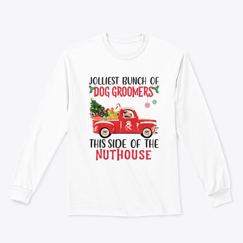 Dog Groomer Christmas Hoodie