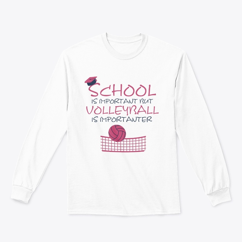 Funny Volleyball School Gift
