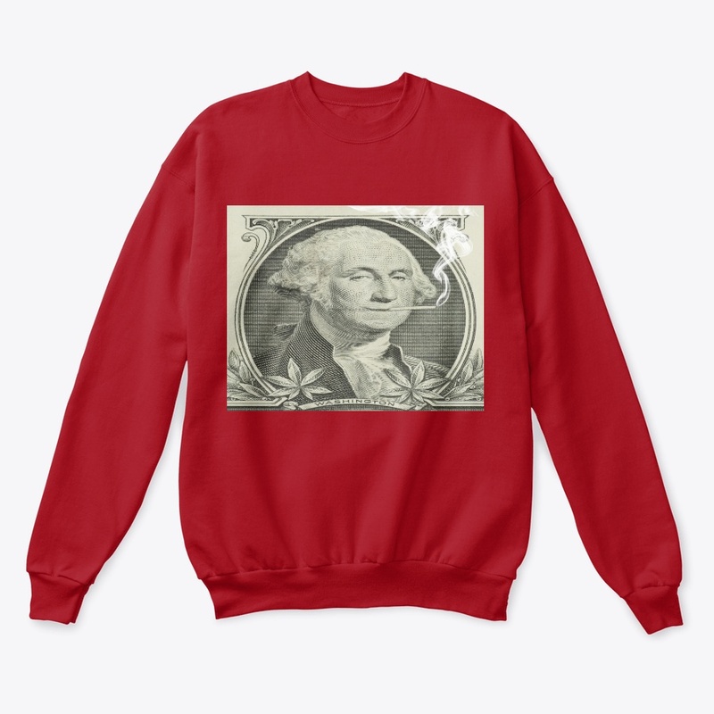 George Washington Smoking a Joint