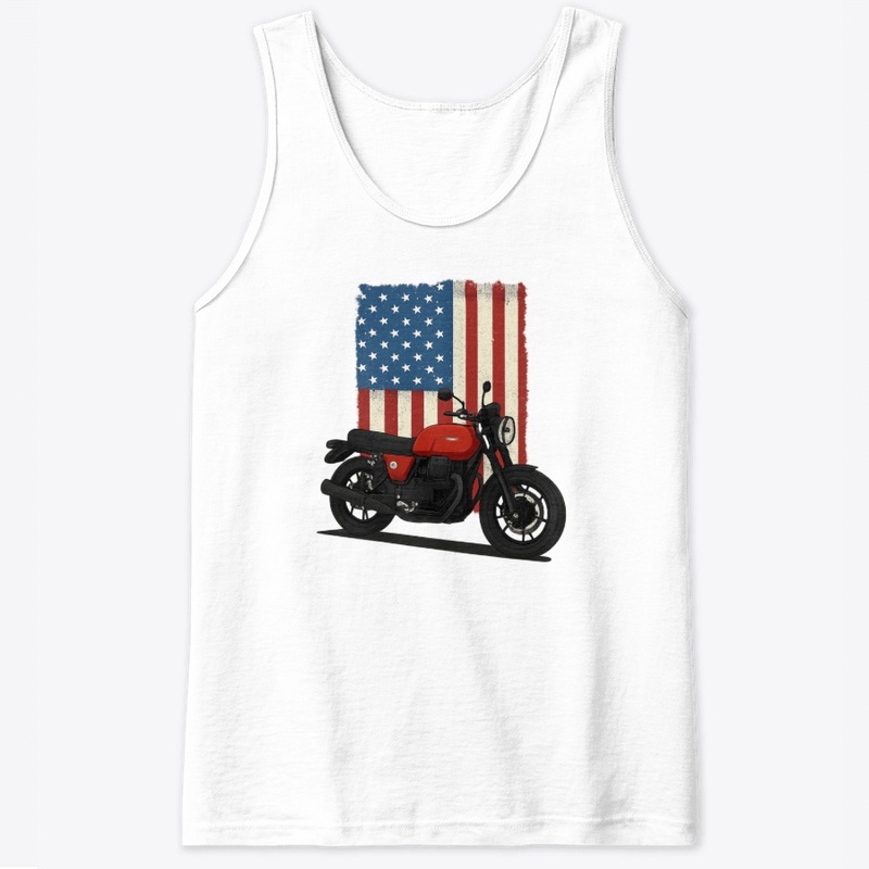 American Motorcycle T-Shirt Design