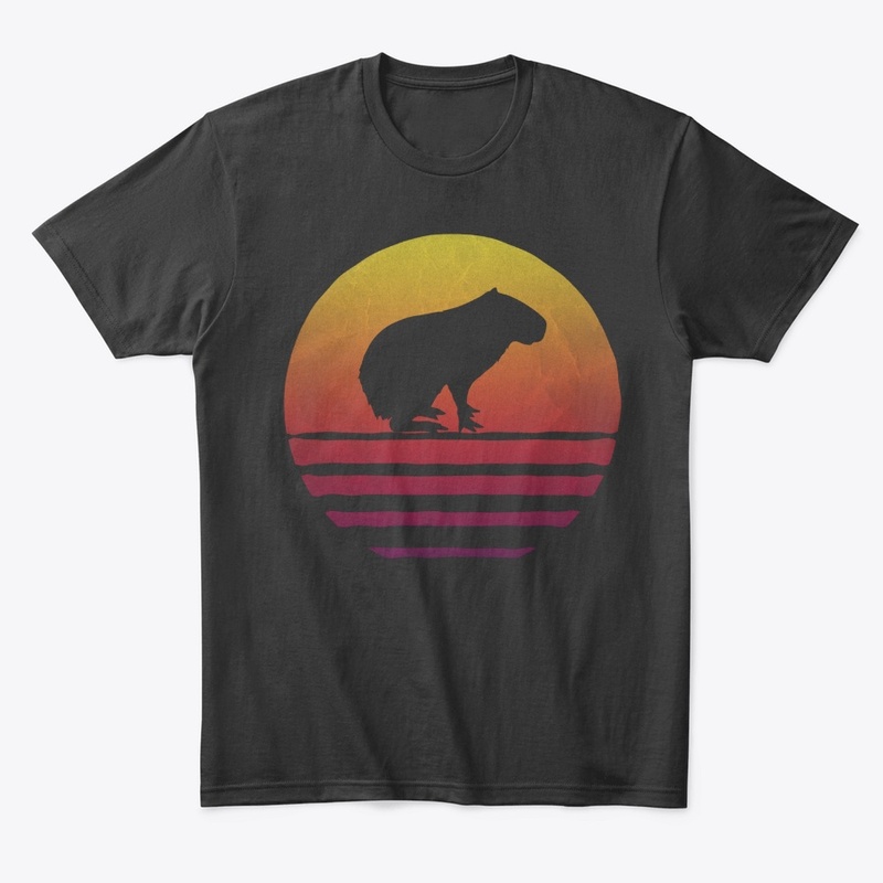 Vintage Capybara Lover Gifts