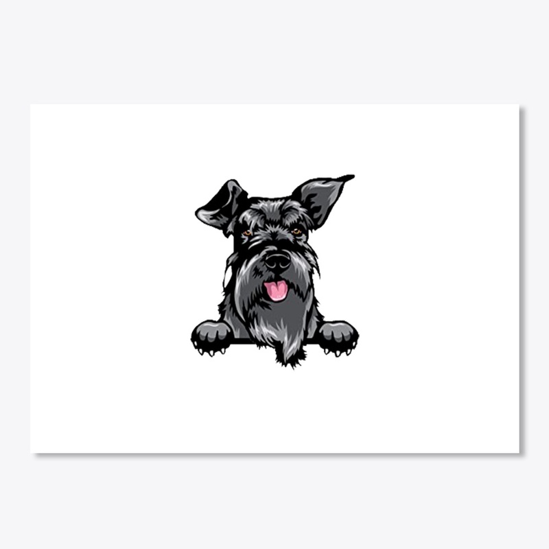 schnauzer sticker