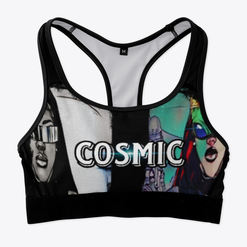Cosmic Worlds sports bra