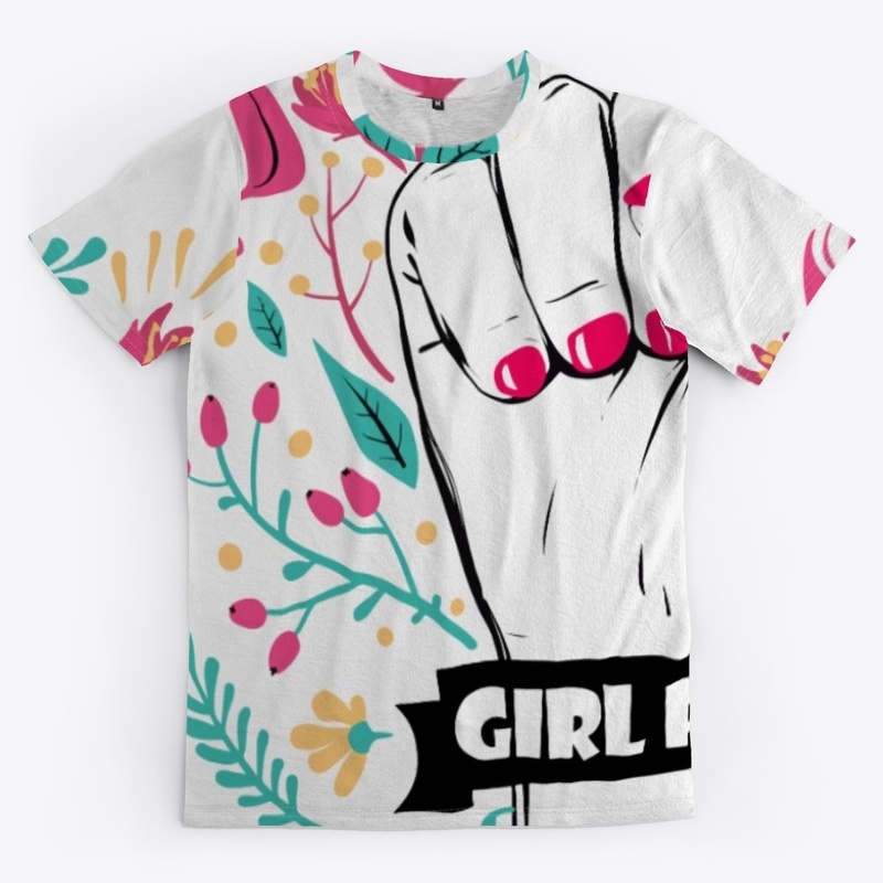 Feminism Girls Power T-shirt Designs 