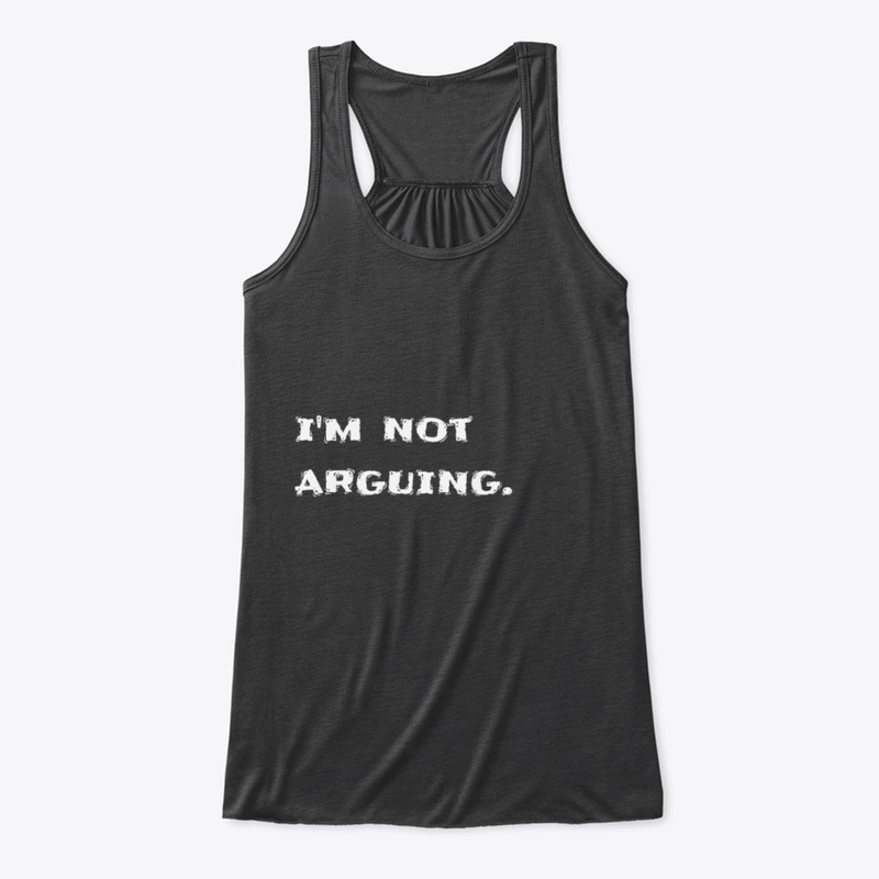 I'm not arguing