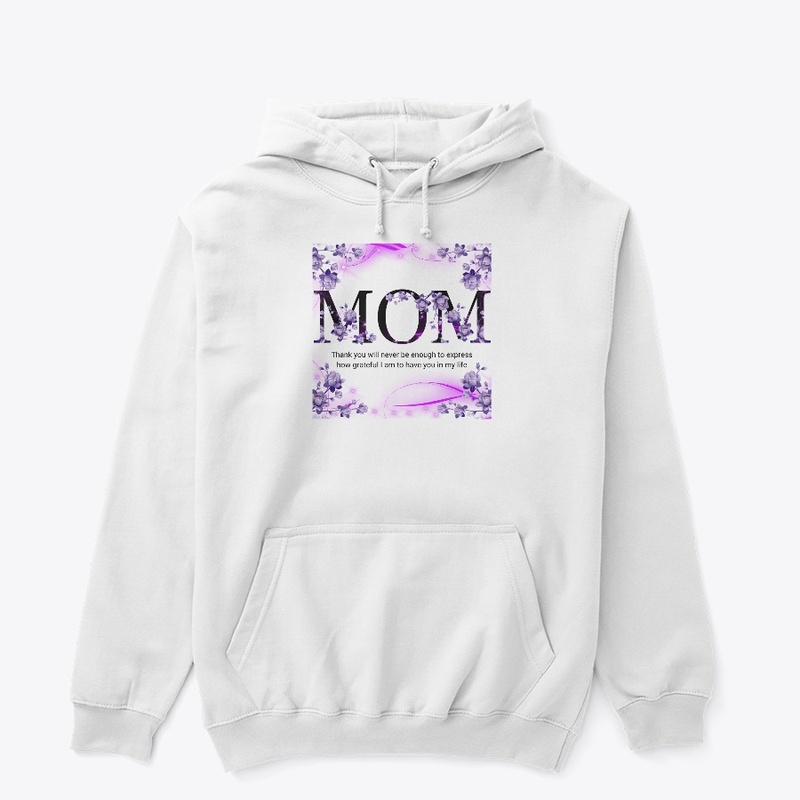 MOM Purple Floral Design