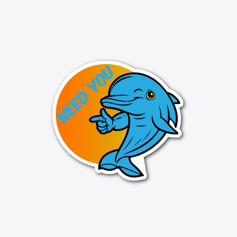Dolphin Pointer Neon Splash