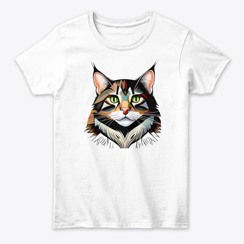 Le chat à la ligne épurée