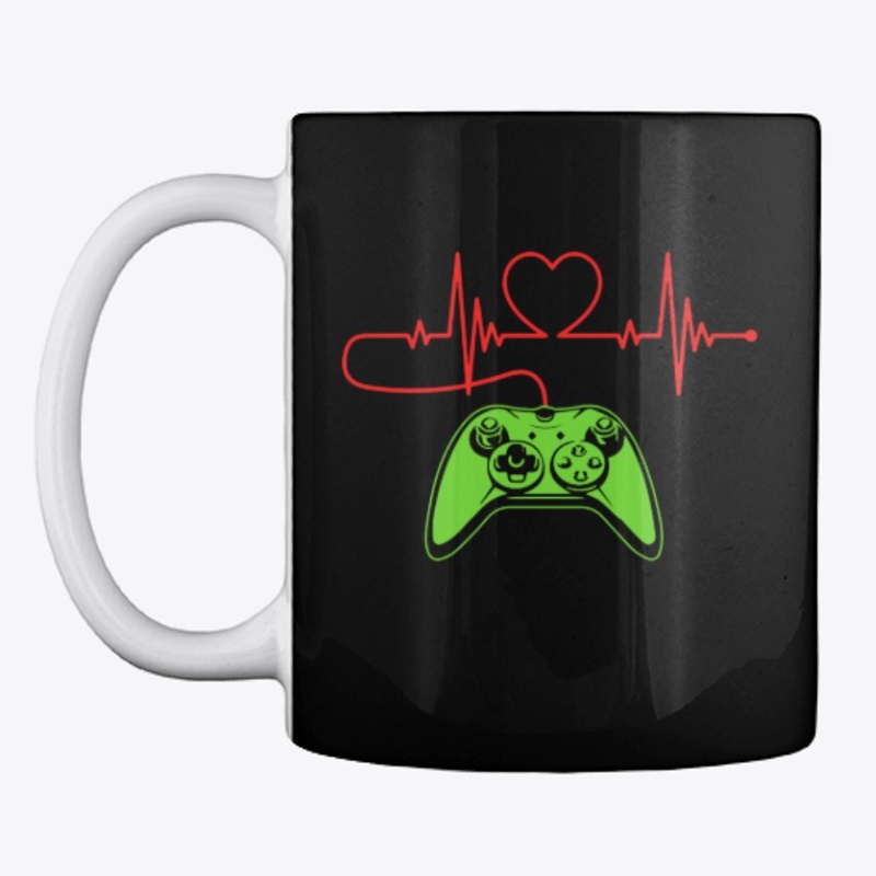 Gamer Heartbeat Christmas Gift Men Women