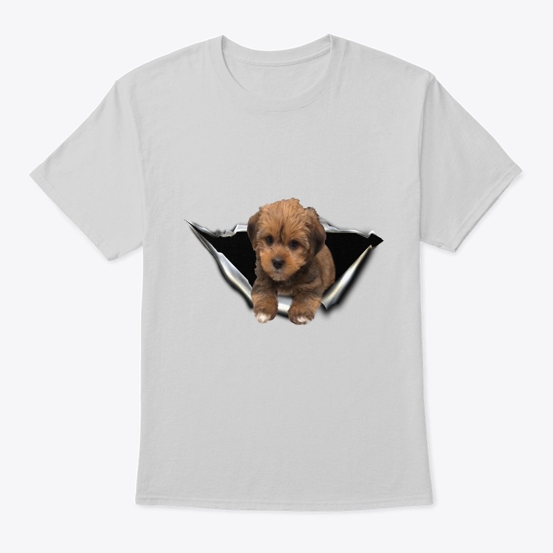 morkie 3D Car sticker