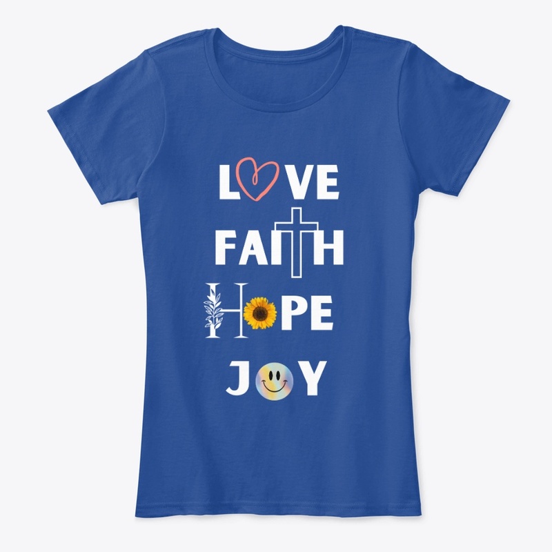 Love Faith Hope Joy Tee