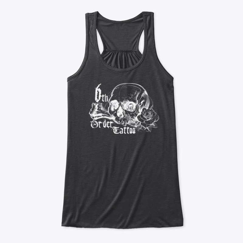 Skull Sketch (White Print)