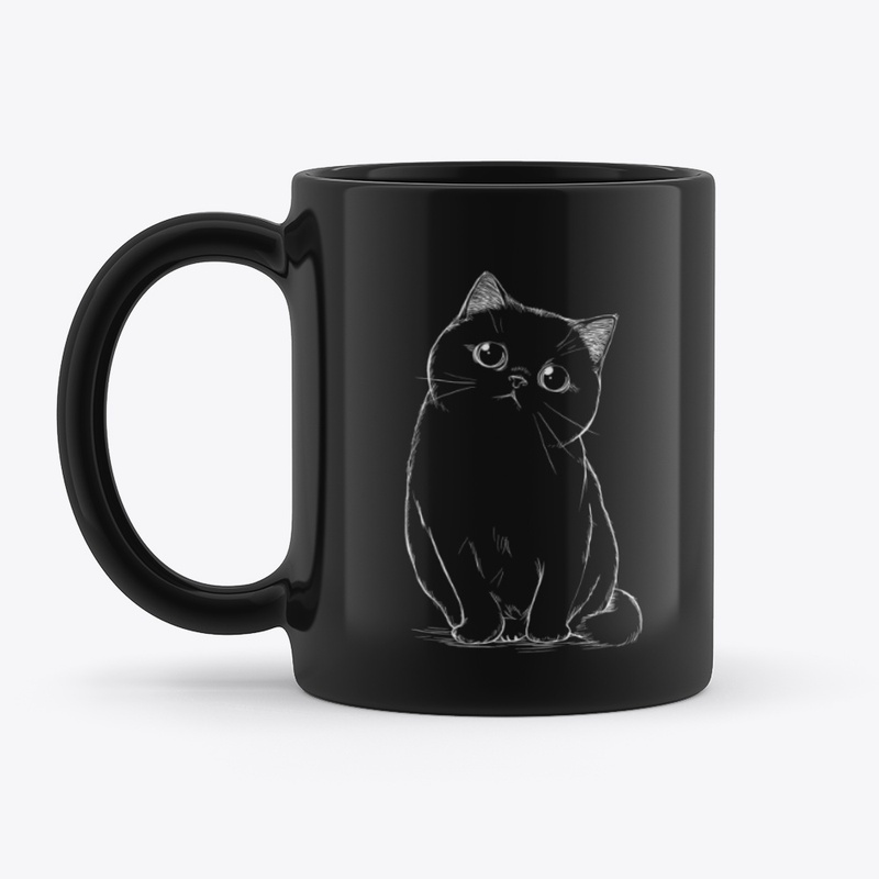 Minimal Chubby Cat
