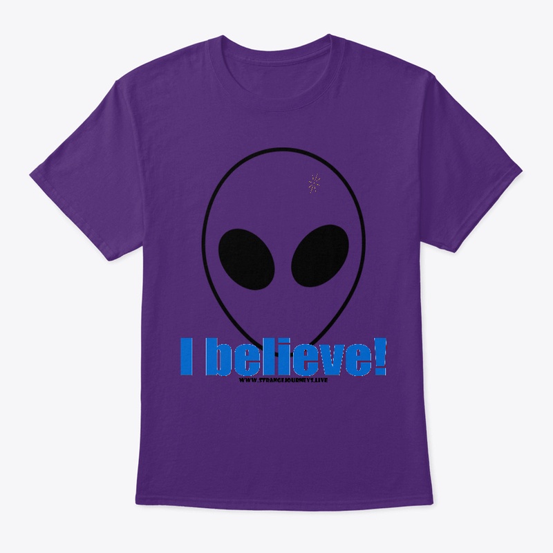 I Believe In Aliens t shirt