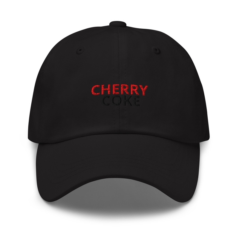 Cherry coke hat