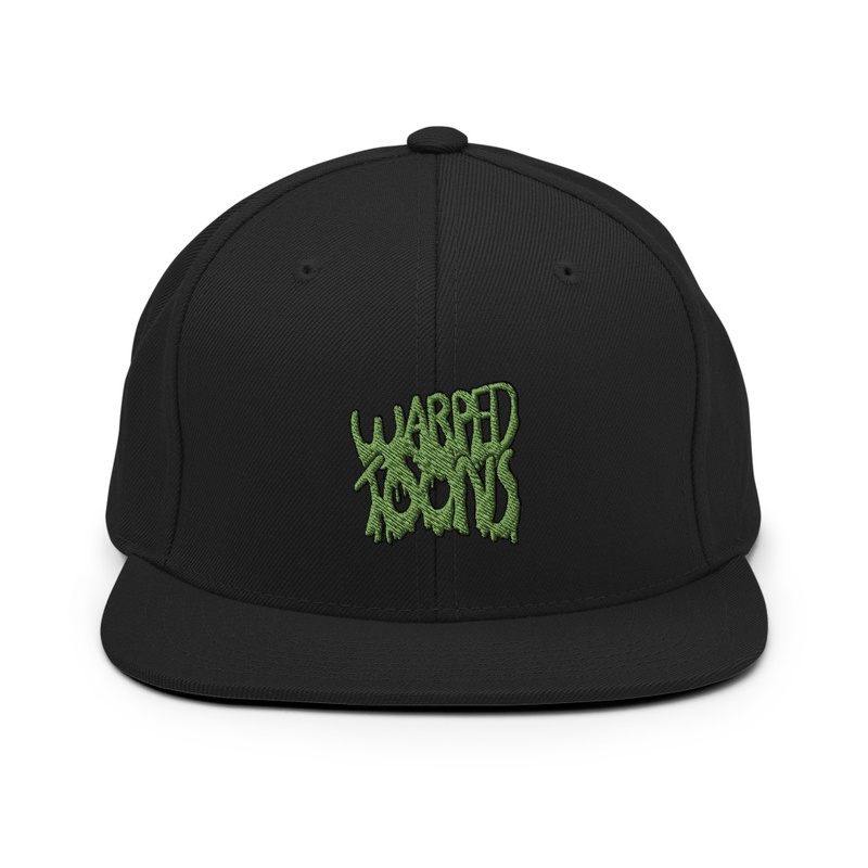 Warped Toons Snapback (Kiwi Green)