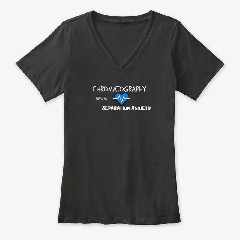 Chromatography separation anxiety white