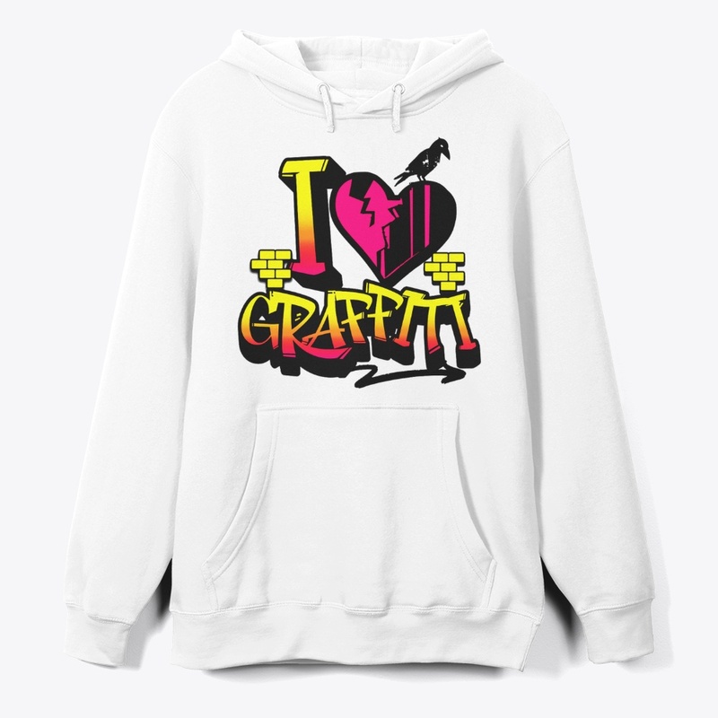 I Love Graffiti T Shirt