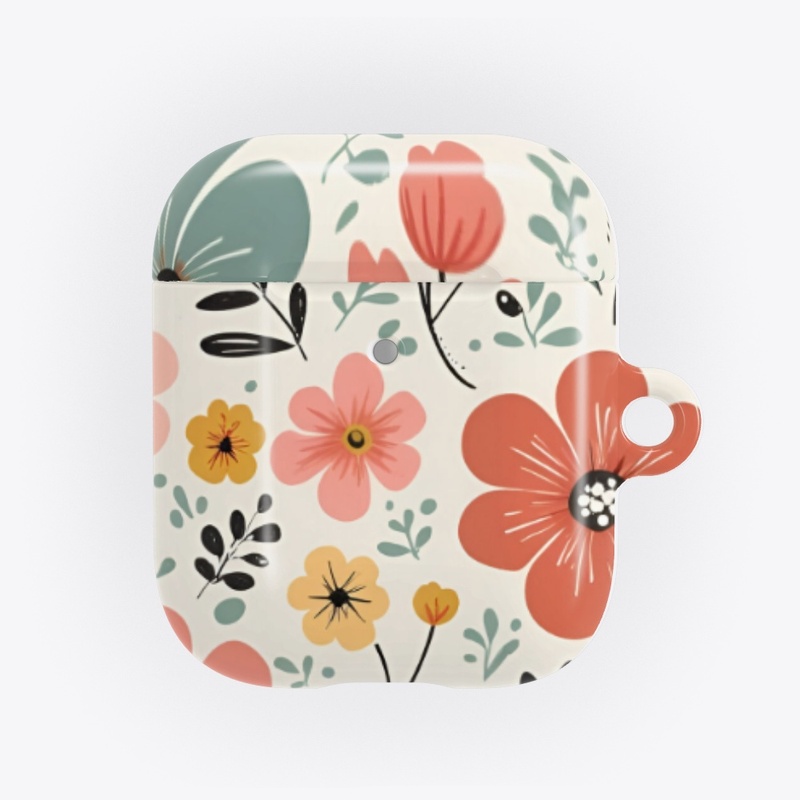 Retro Floral Garden Phone Case