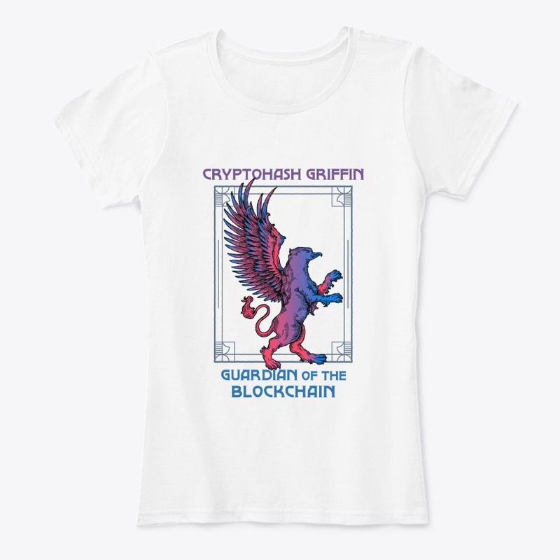 Cryptohash Griffin Heraldry (white)