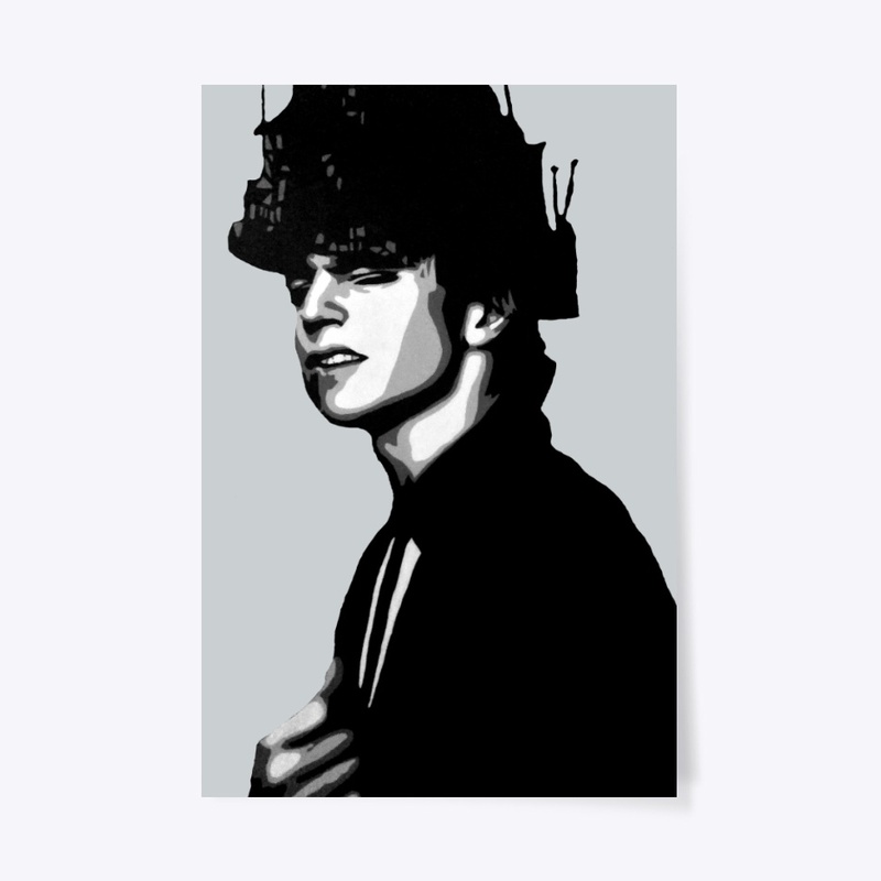 Ross Lynch Black and White Portrait
