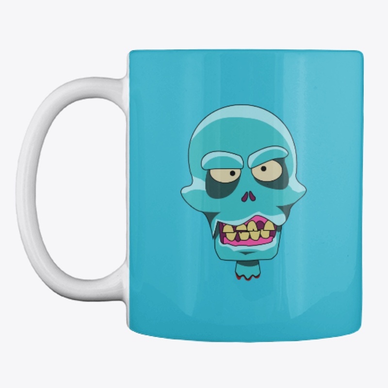 Severed Zombie Head