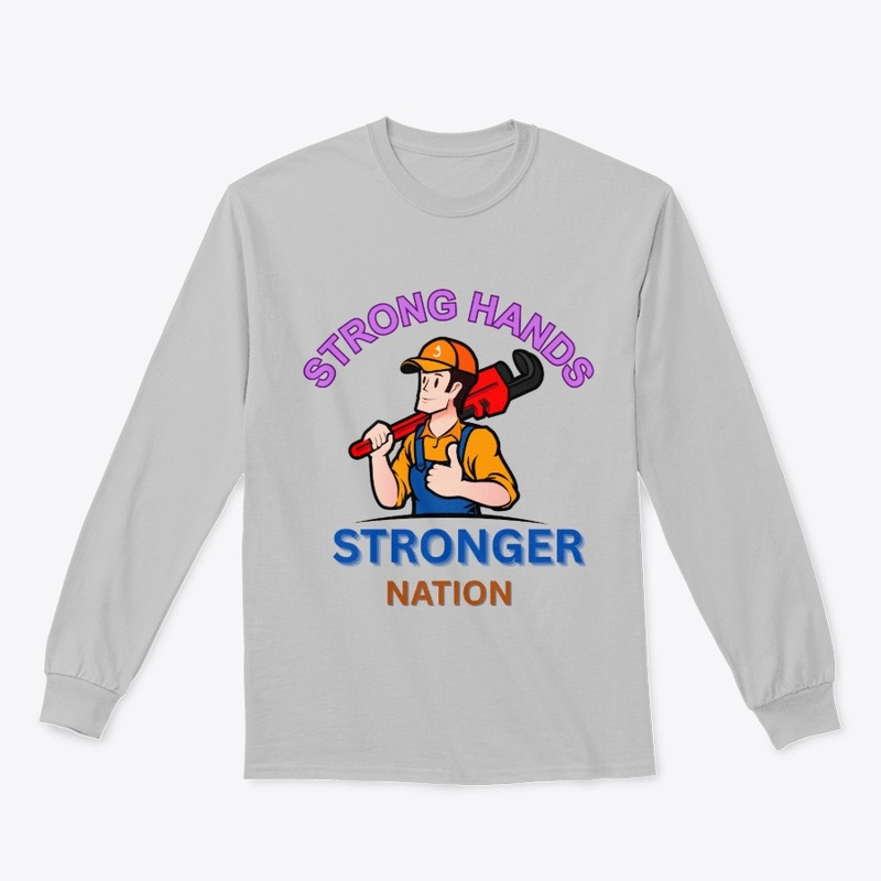 Strong hands , stronger nation... Labor