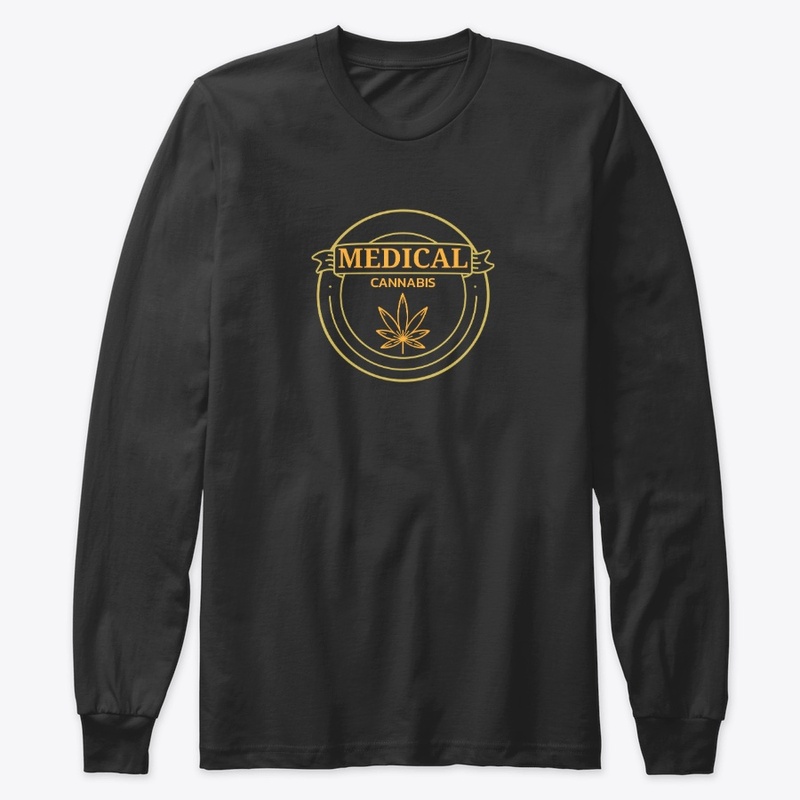 Medical Cannabis. Symbol With Cannabis.