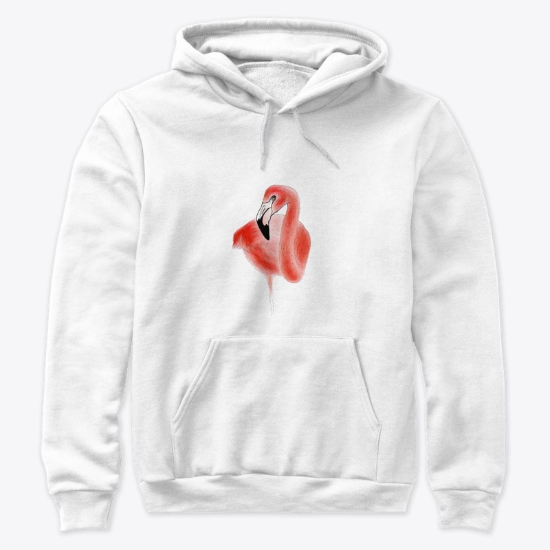 Pink Flamingo day dreaming