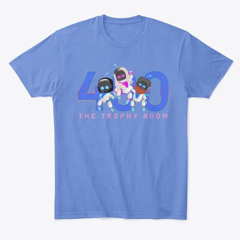 Episode 400 Tee! Heathered Royal  T-Shirt Front