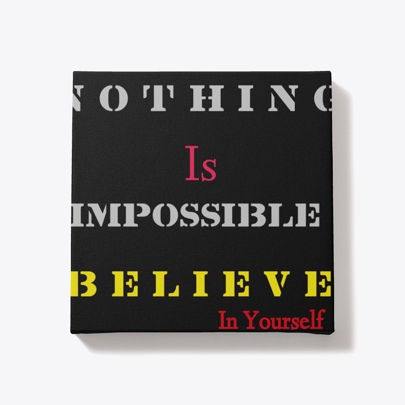 Believe In Yourself Title Men's T-shirts