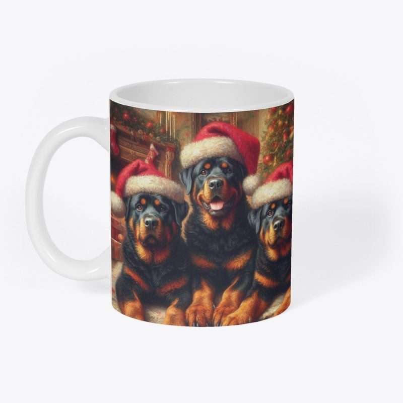 Rottweilers Christmas 