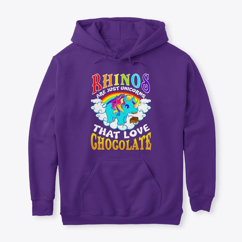 Rhinos Are Unicorns That Love Chocolate 