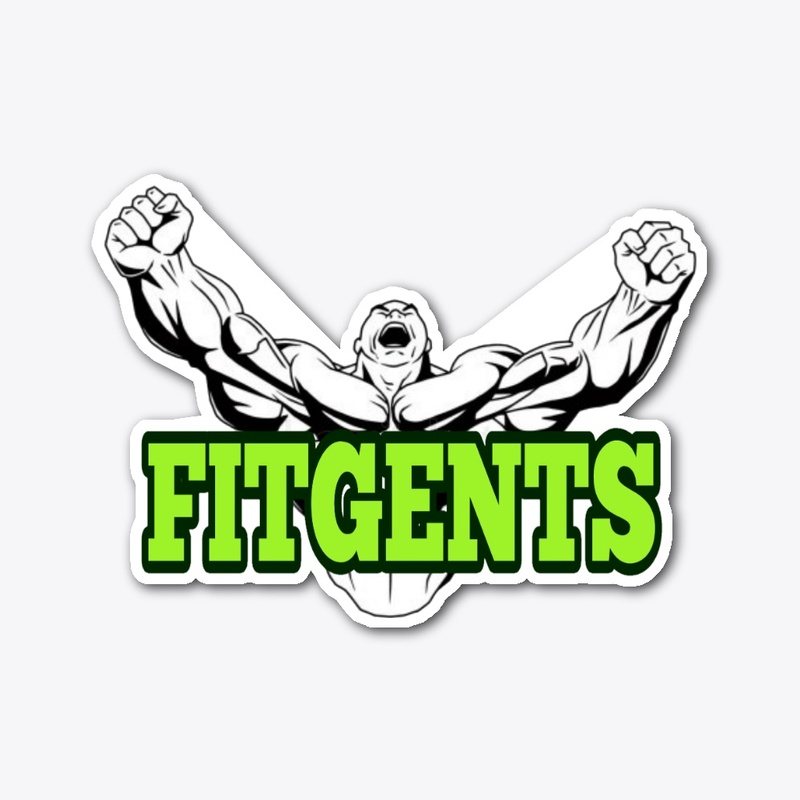 FitGents Sticker
