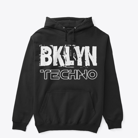 Bklyn Techno Black T-Shirt Front