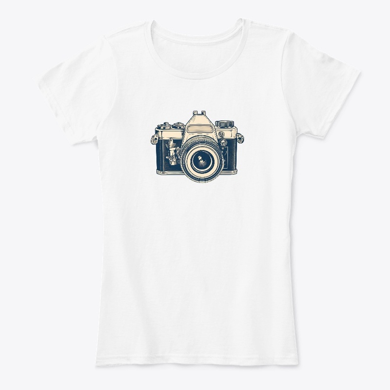 Vintage Vibes Old School Camera Graphic 