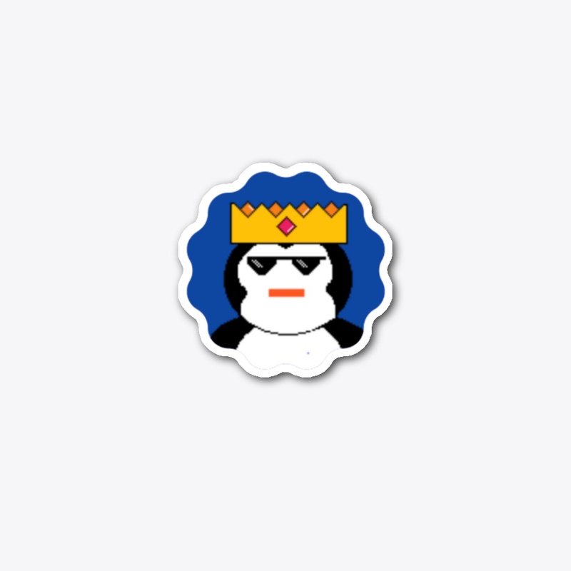 King Pixeli Penguin