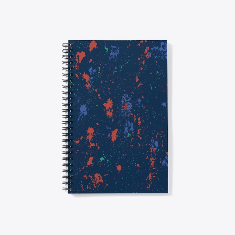 stain pattern notebook